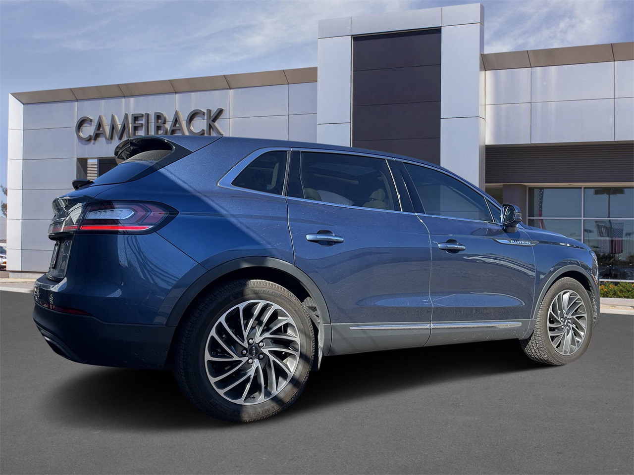used 2019 Lincoln Nautilus car, priced at $23,999