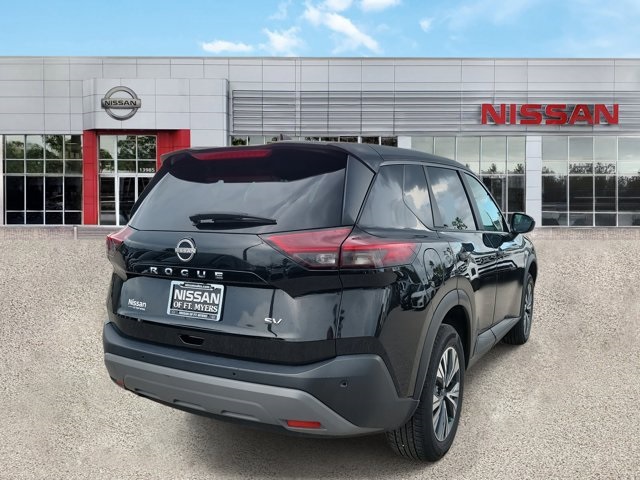 2023 Super Black Nissan Rogue SV FWD SUV