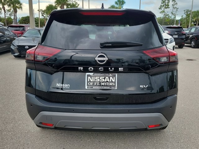2023 Super Black Nissan Rogue SV FWD SUV