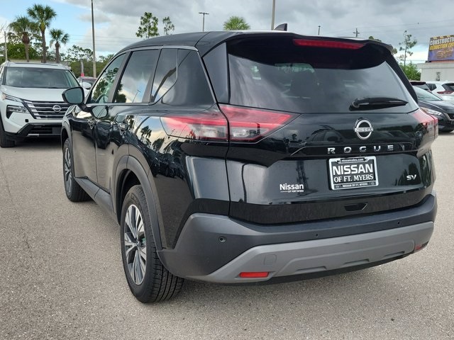 2023 Super Black Nissan Rogue SV FWD SUV