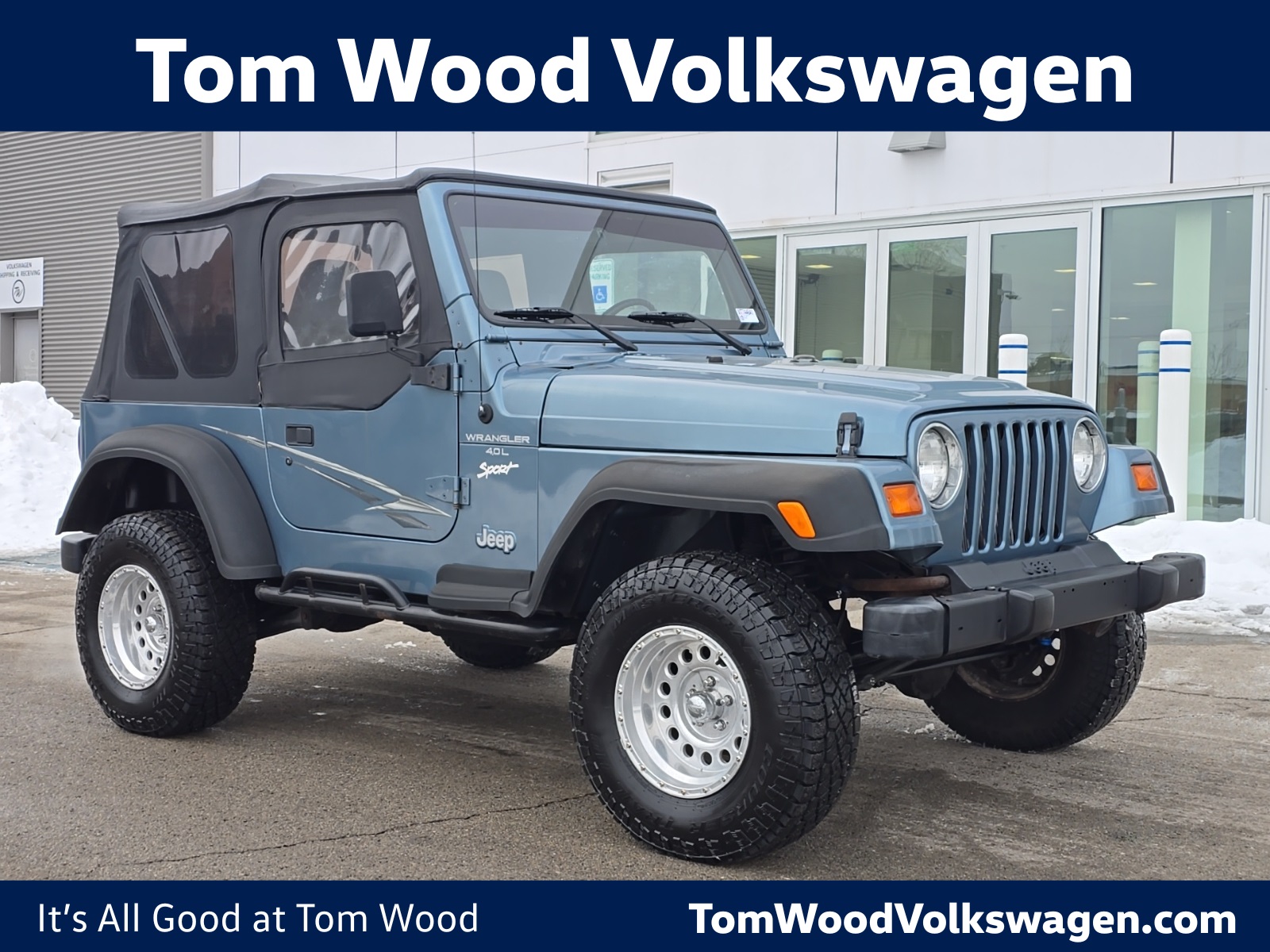 used 1998 Jeep Wrangler car, priced at $10,500