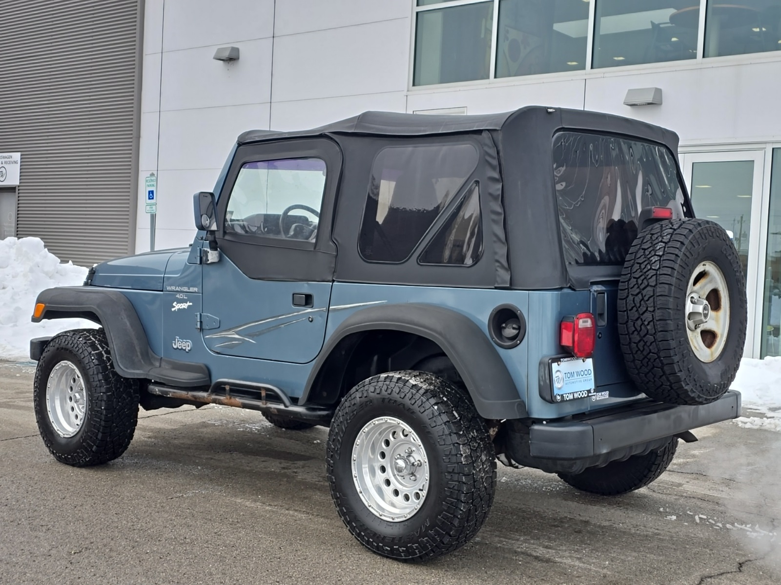 used 1998 Jeep Wrangler car, priced at $8,000