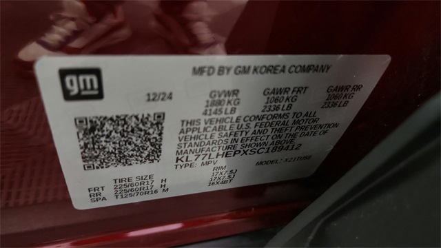 2025 Chevrolet Trax LT FWD 2025 Chevrolet Trax LT FWD