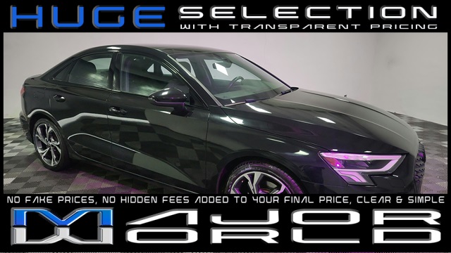 2023 Audi A3 40 Premium Plus FrontTrak 2023 Audi A3 40 Premium Plus FrontTrak