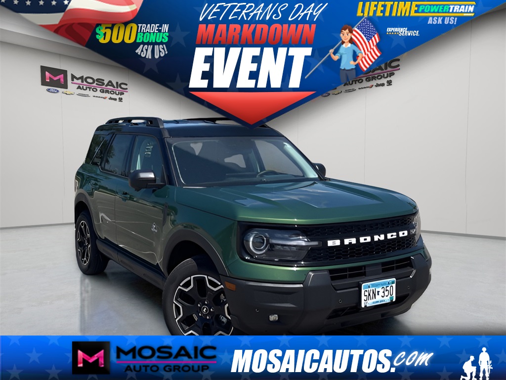 New 2025 Ford Bronco Sport Outer Banks SUVs