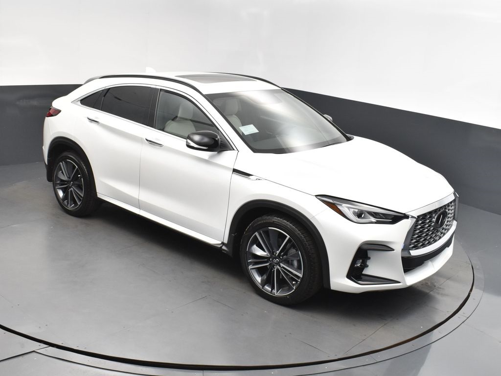 2025 Radiant White INFINITI QX55 LUXE SUV