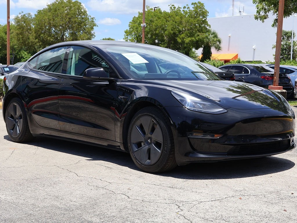 Used 2021 Tesla Model 3 Base with VIN 5YJ3E1EA8MF096781 for sale in Cleveland, OH
