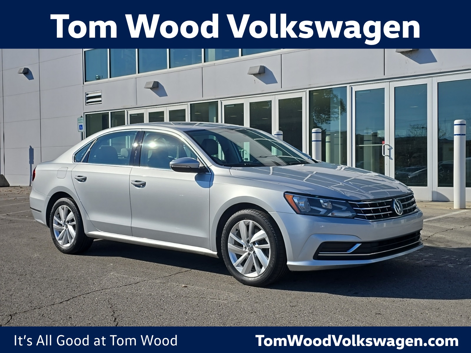 used 2018 Volkswagen Passat car, priced at $8,200