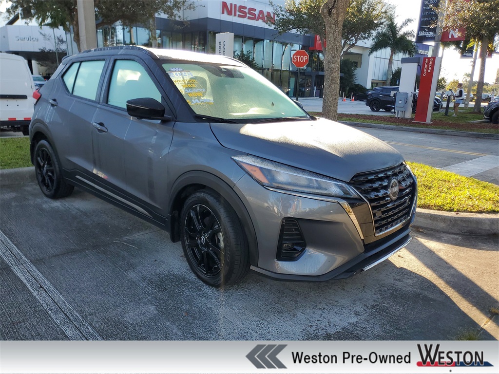 used 2023 Nissan Kicks car, priced at $14,595