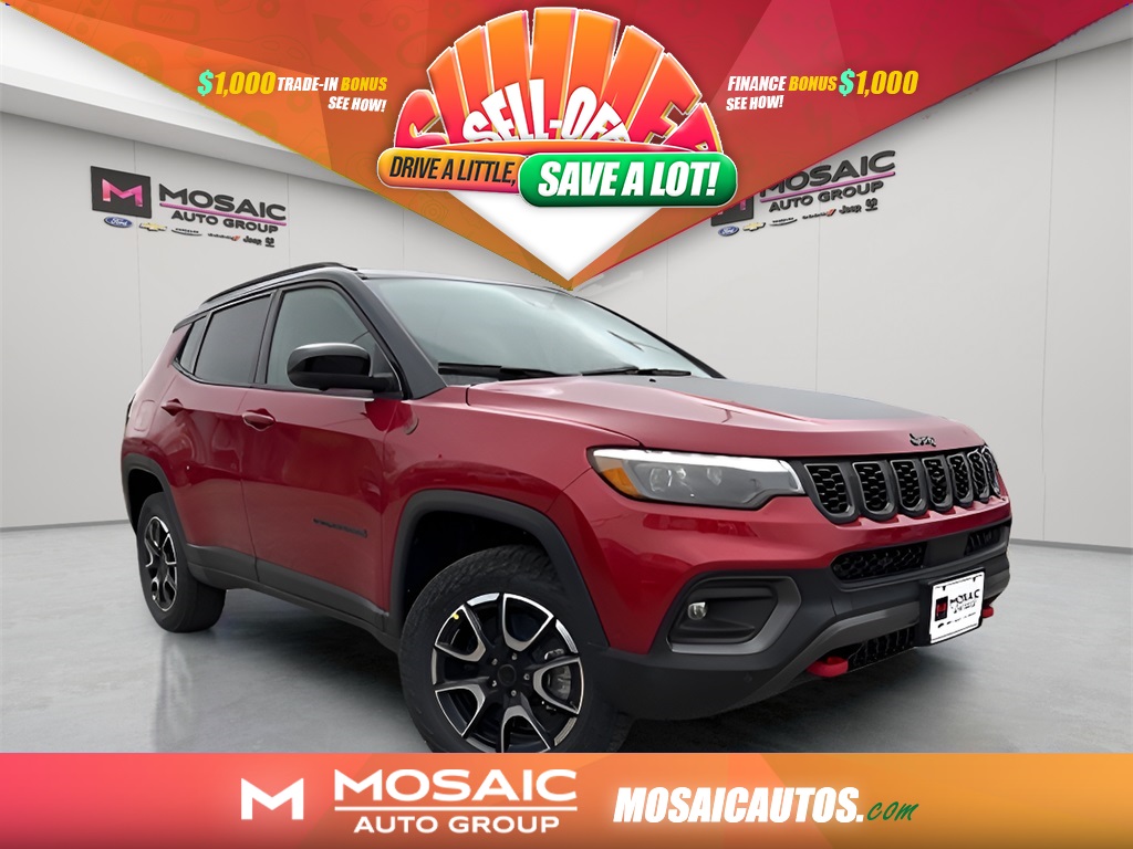 New 2025 Jeep Compass Trailhawk SUVs