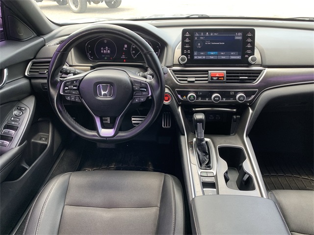 2021 Lunar Silver Metallic Honda Accord Sedan Sport FWD Sedan