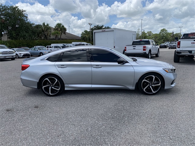 2021 Lunar Silver Metallic Honda Accord Sedan Sport FWD Sedan