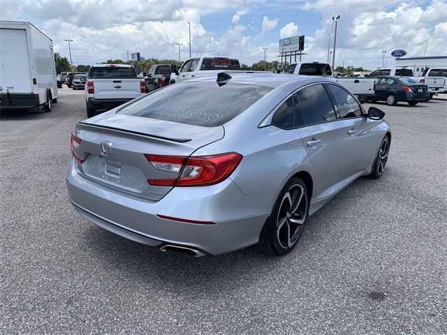 2021 Lunar Silver Metallic Honda Accord Sedan Sport FWD Sedan