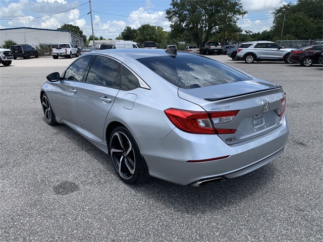 2021 Lunar Silver Metallic Honda Accord Sedan Sport FWD Sedan
