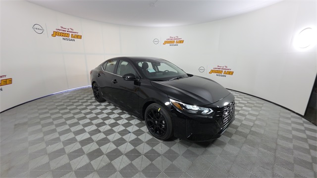 2025 Super Black Nissan Sentra SR FWD Sedan