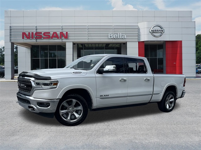 2019 Ivory White Tri-Coat Pearlcoat Ram 1500 Limited Truck