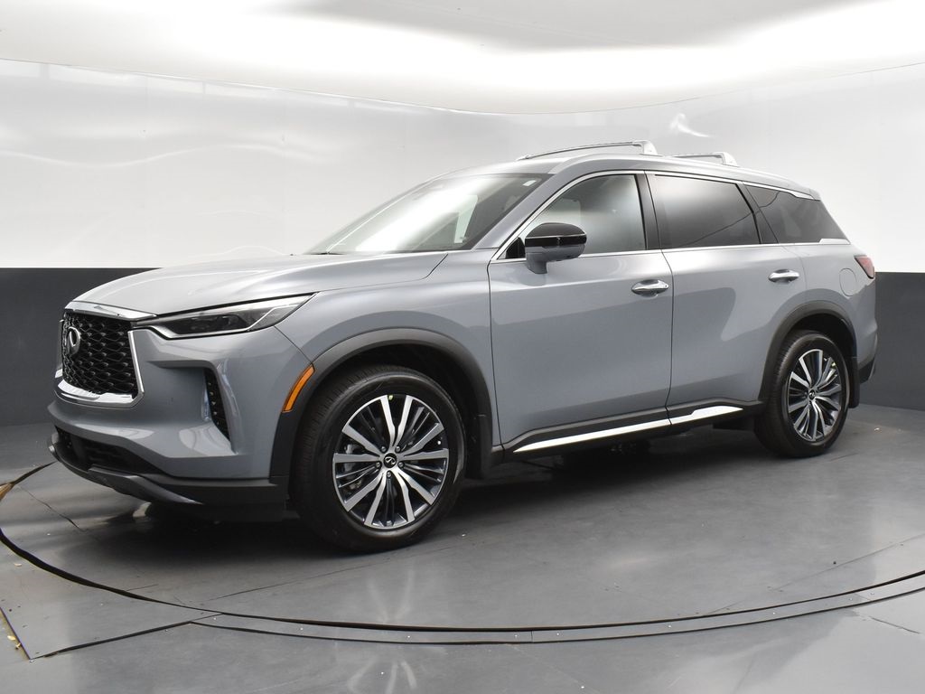 2025 Harbor Gray Infiniti QX60 Sensory AWD SUV