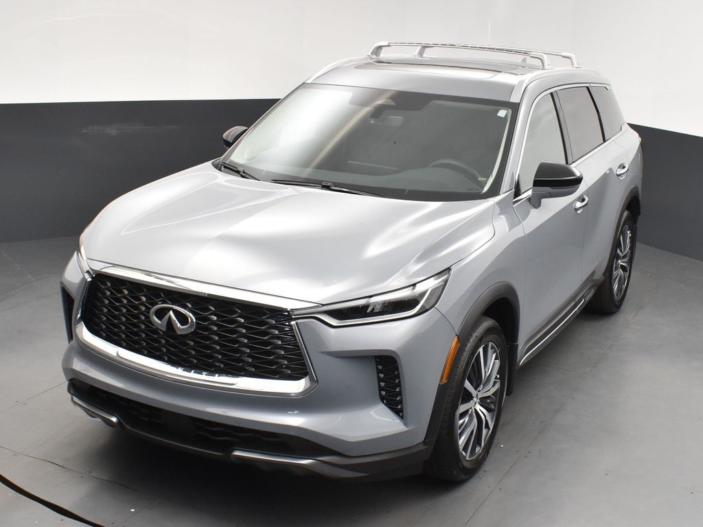 2025 Harbor Gray Infiniti QX60 Sensory AWD SUV