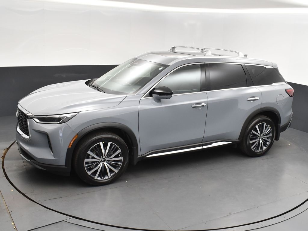 2025 Harbor Gray Infiniti QX60 Sensory AWD SUV