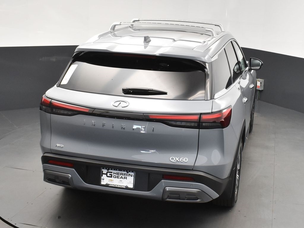 2025 Harbor Gray Infiniti QX60 Sensory AWD SUV