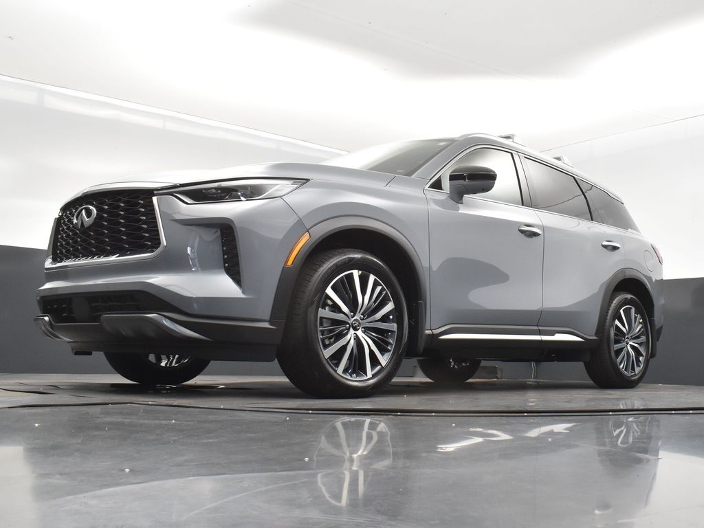 2025 Harbor Gray Infiniti QX60 Sensory AWD SUV