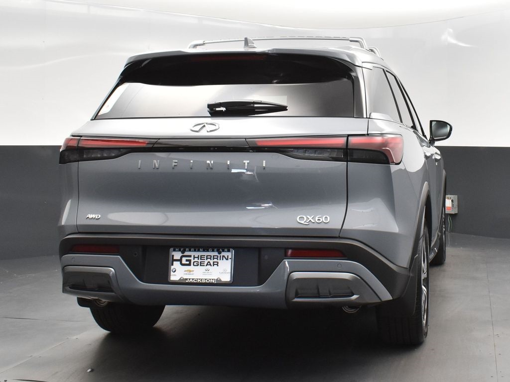 2025 Harbor Gray Infiniti QX60 Sensory AWD SUV