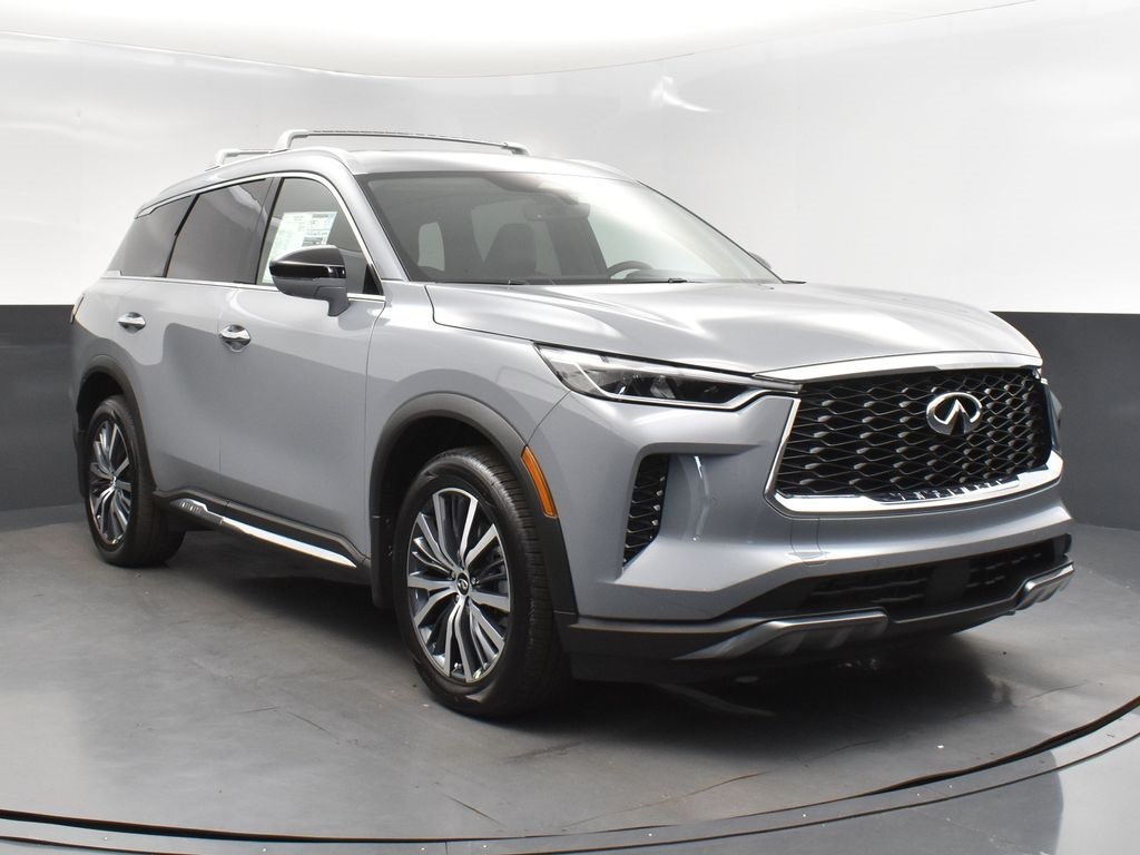 2025 Harbor Gray Infiniti QX60 Sensory AWD SUV