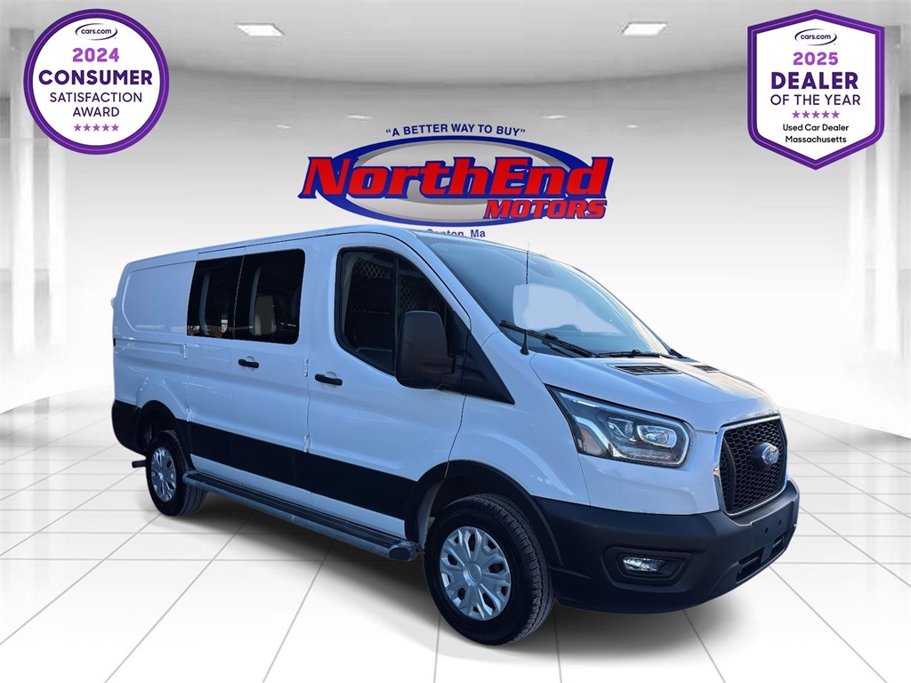 2023 Oxford White Ford Transit Cargo Van Base Van