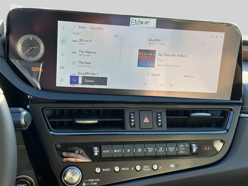 new 2025 Lexus ES car, priced at $49,510