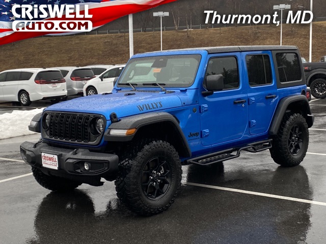 used 2025 Jeep Wrangler car, priced at $37,732