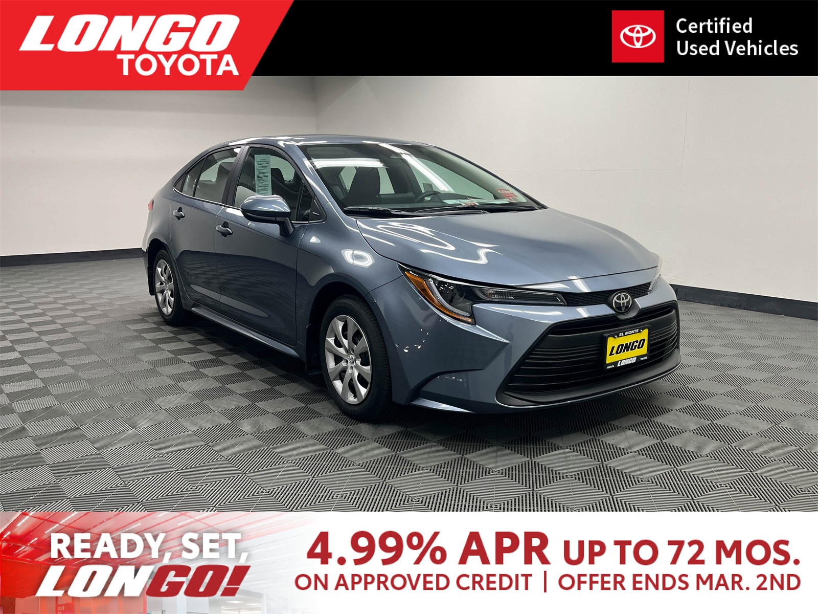 used 2026 Toyota Corolla car, priced at $23,035