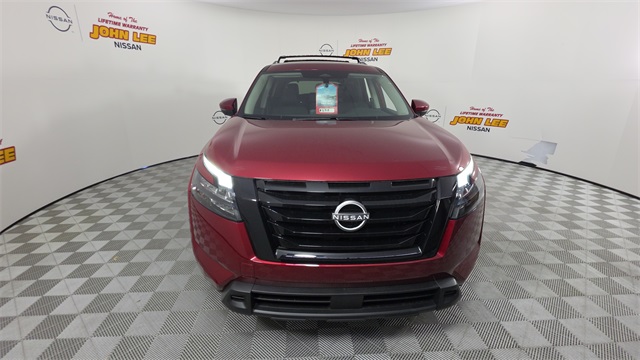 2025 Scarlet Ember Tintcoat Nissan Pathfinder SV FWD SUV