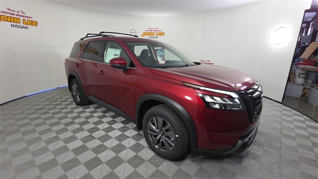 2025 Scarlet Ember Tintcoat Nissan Pathfinder SV FWD SUV