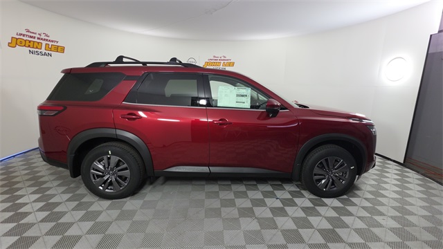 2025 Scarlet Ember Tintcoat Nissan Pathfinder SV FWD SUV