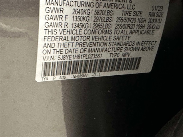 used 2023 Acura MDX car, priced at $45,228