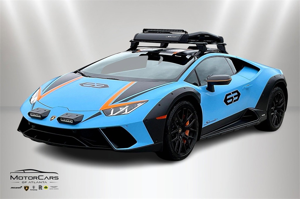 2024 Blu Seiler Matte Lamborghini Huracan Sterrato Custom Livery Coupe