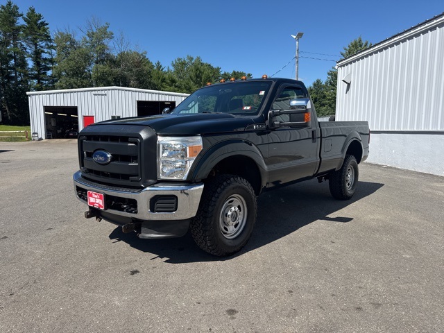 2014 Green Ford Super Duty F-250 SRW XL 4X4 Truck