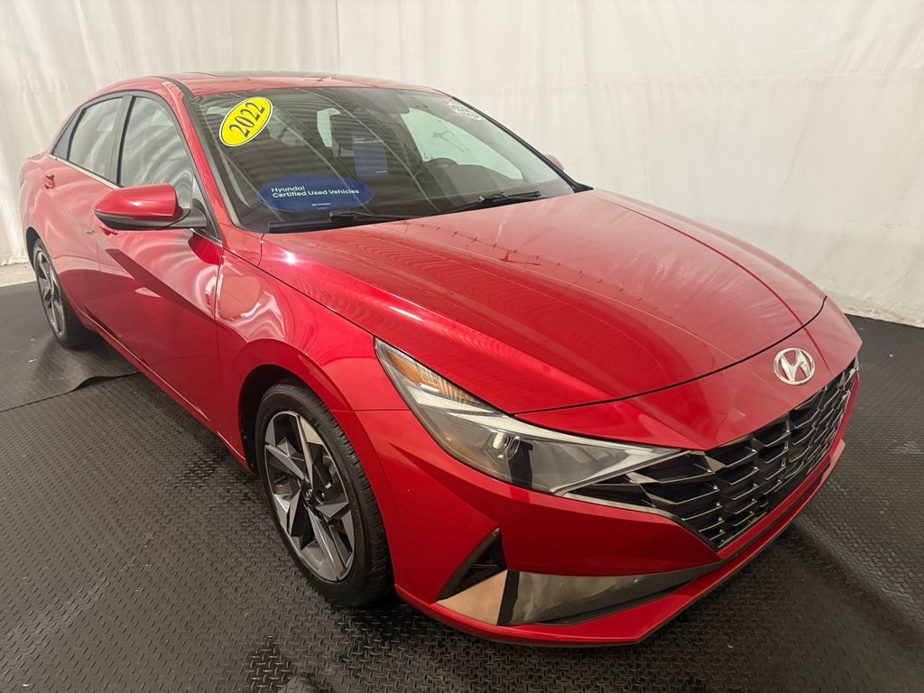 used 2022 Hyundai Elantra car, priced at $16,717