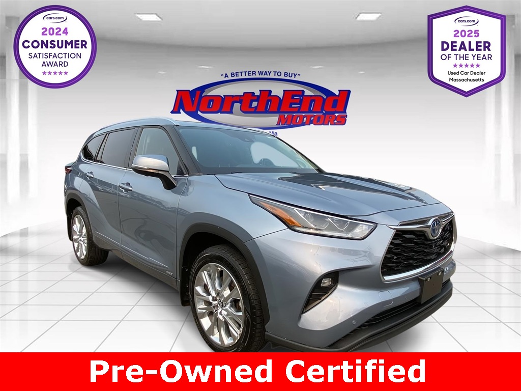 2023 Gray Toyota Highlander Limited AWD SUV