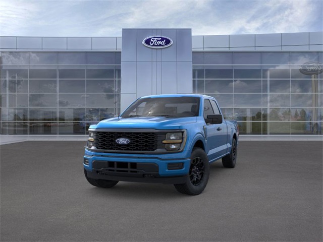 2025 Atlas Blue Metallic Ford F-150 STX 4X4 Truck