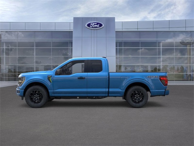 2025 Atlas Blue Metallic Ford F-150 STX 4X4 Truck