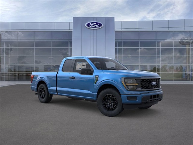 2025 Atlas Blue Metallic Ford F-150 STX 4X4 Truck