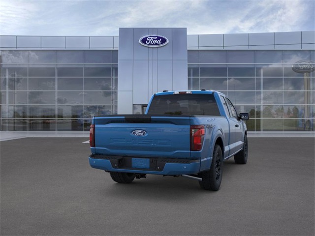 2025 Atlas Blue Metallic Ford F-150 STX 4X4 Truck