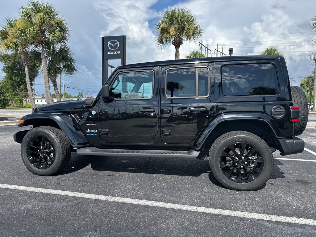 2021 Black Clearcoat Jeep Wrangler Unlimited Sahara 4xe SUV