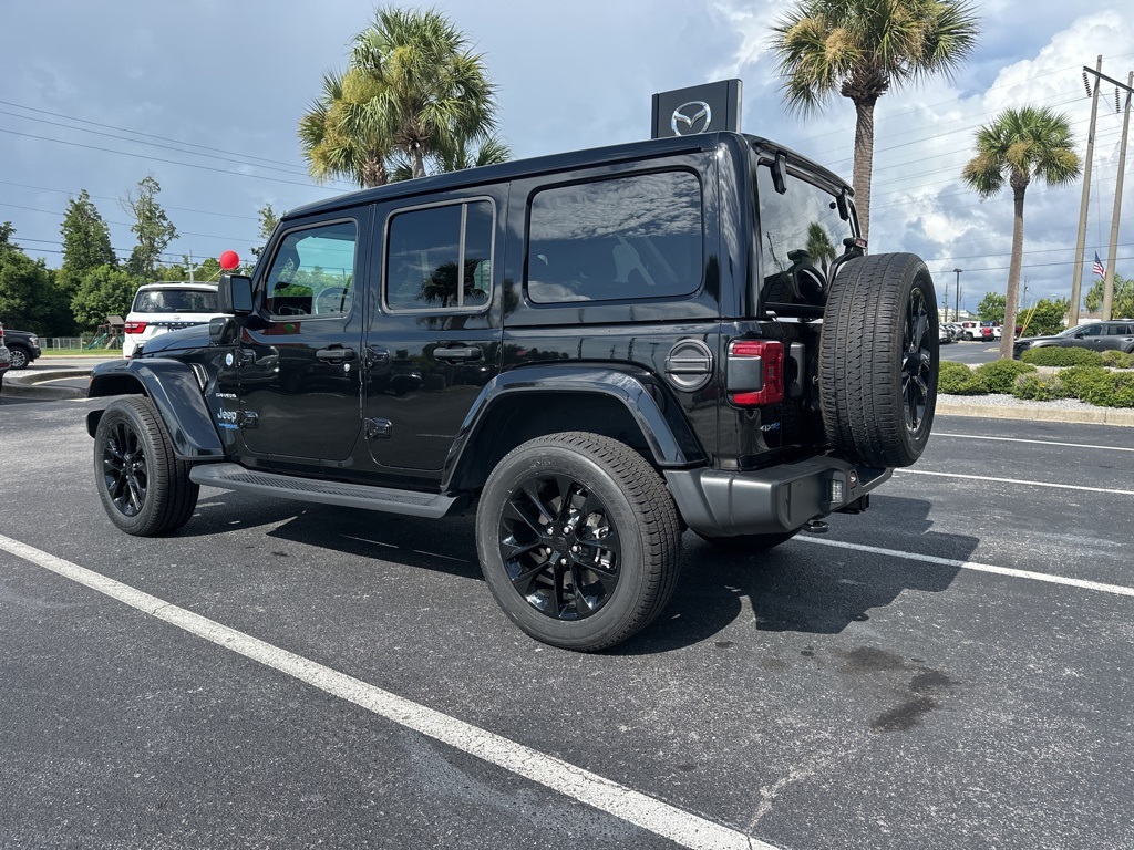 2021 Black Clearcoat Jeep Wrangler Unlimited Sahara 4xe 4X4 SUV