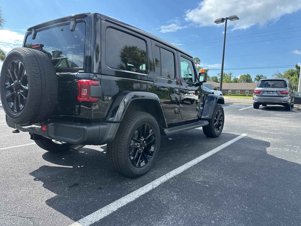 2021 Black Clearcoat Jeep Wrangler Unlimited Sahara 4xe 4X4 SUV