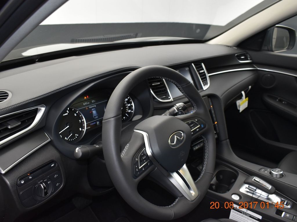 2025 Black Obsidian INFINITI QX50 LUXE AWD SUV
