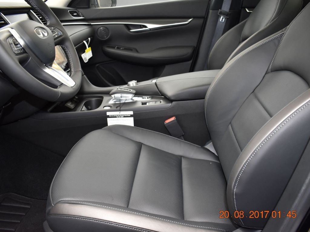 2025 Black Obsidian INFINITI QX50 LUXE AWD SUV