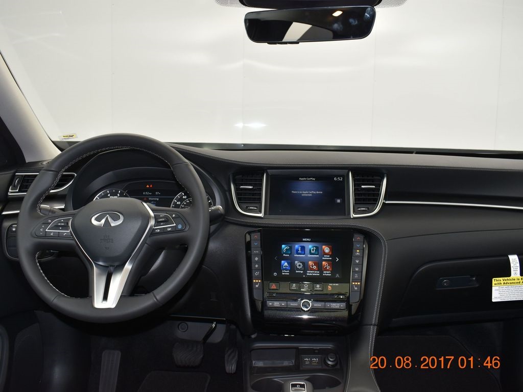 2025 Black Obsidian INFINITI QX50 LUXE AWD SUV