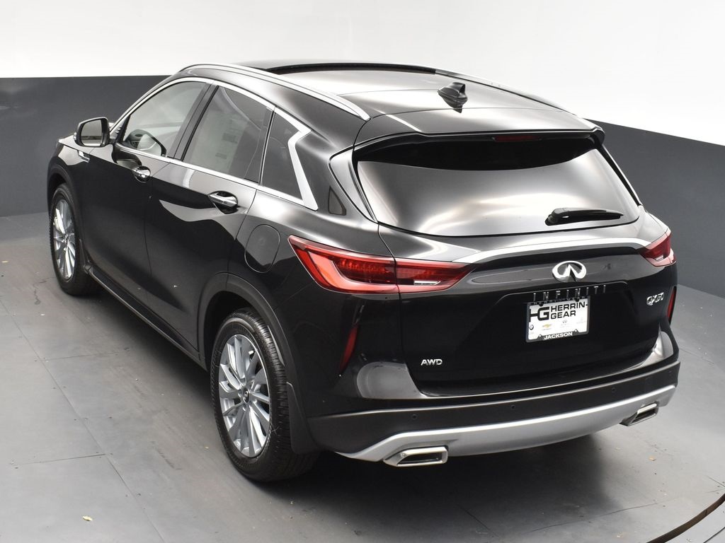 2025 Black Obsidian INFINITI QX50 LUXE AWD SUV